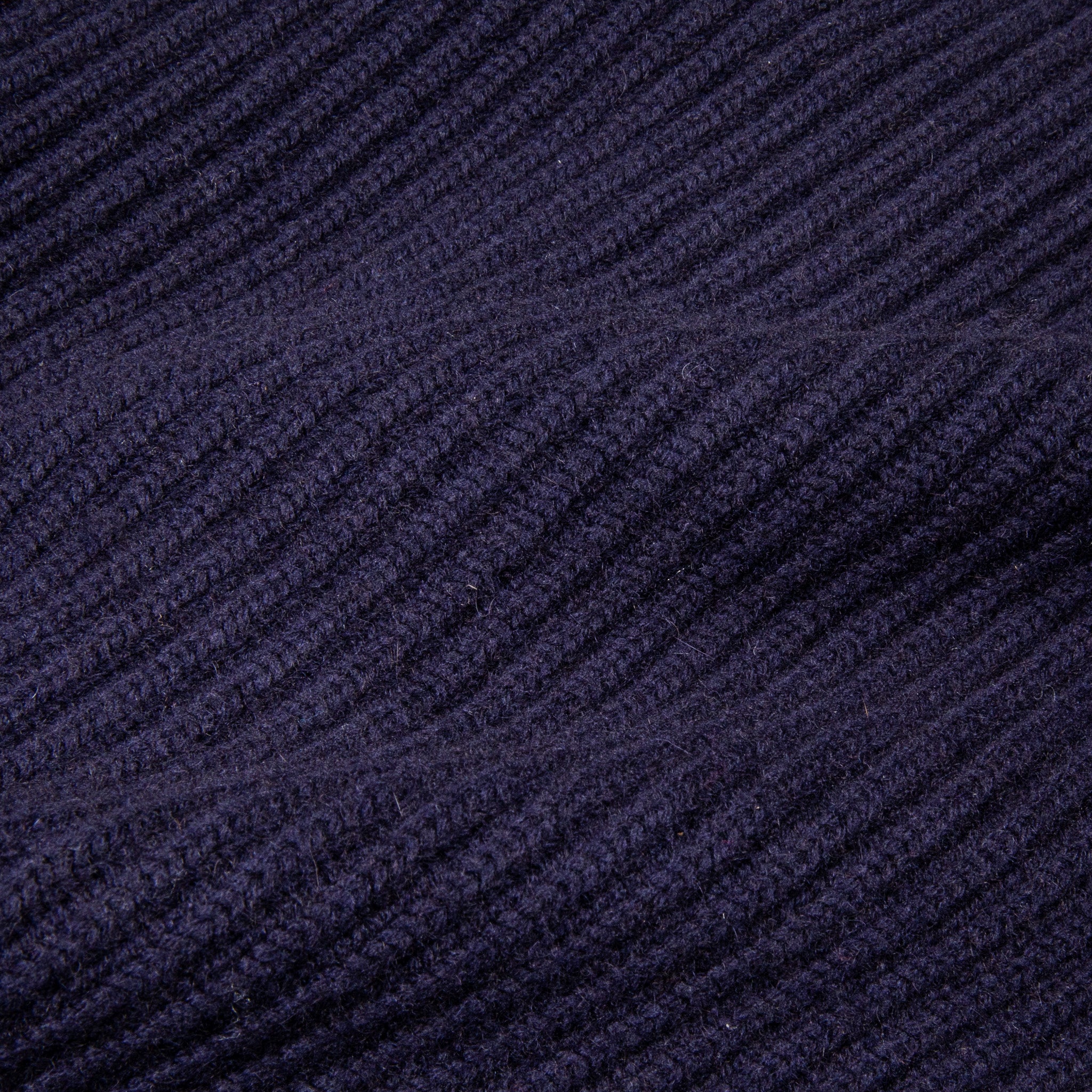 William Lockie Windsor Cashmere Shawl Cardigan Dark Navy