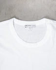 James Perse Crew neck tee white