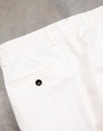 Drumohr Pantaloni Doppia Pence Cottone Latte