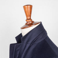 Caruso 180s Wool-Silk Butterfly Jacket Mid Blue