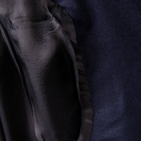 Caruso 180s Wool-Silk Butterfly Jacket Mid Blue