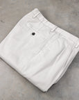 Drumohr Pantaloni Doppia Pence Cottone Grigio Chiaro