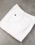 Drumohr Pantaloni Doppia Pence Cottone Latte