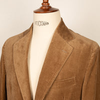 De Petrillo Posillipo Corduroy Jacket Beige Cerbiatto