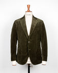 De Petrillo Posillipo Corduroy Jacket Verde Marcio Scuro