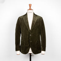 De Petrillo Posillipo Corduroy Jacket Verde Marcio Scuro