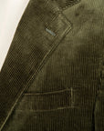 De Petrillo Posillipo Corduroy Jacket Verde Marcio Scuro