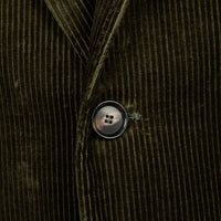De Petrillo Posillipo Corduroy Jacket Verde Marcio Scuro