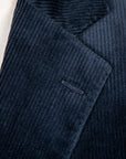 De Petrillo Posillipo Corduroy Jacket Blu Notte