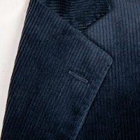 De Petrillo Posillipo Corduroy Jacket Blu Notte