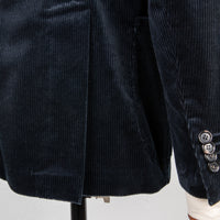 De Petrillo Posillipo Corduroy Jacket Blu Notte