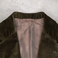 De Petrillo Posillipo Corduroy Jacket Verde Marcio Scuro