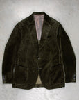 De Petrillo Posillipo Corduroy Jacket Verde Marcio Scuro