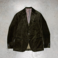 De Petrillo Posillipo Corduroy Jacket Verde Marcio Scuro