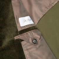 De Petrillo Posillipo Corduroy Jacket Verde Marcio Scuro