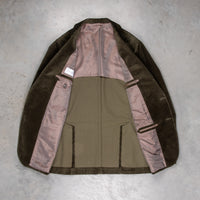 De Petrillo Posillipo Corduroy Jacket Verde Marcio Scuro
