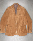 De Petrillo Posillipo Corduroy Jacket Beige Cerbiatto