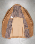 De Petrillo Posillipo Corduroy Jacket Beige Cerbiatto