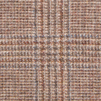 De Petrillo Posillipo Shetland Tweed Jacket Prince Of Wales Beige