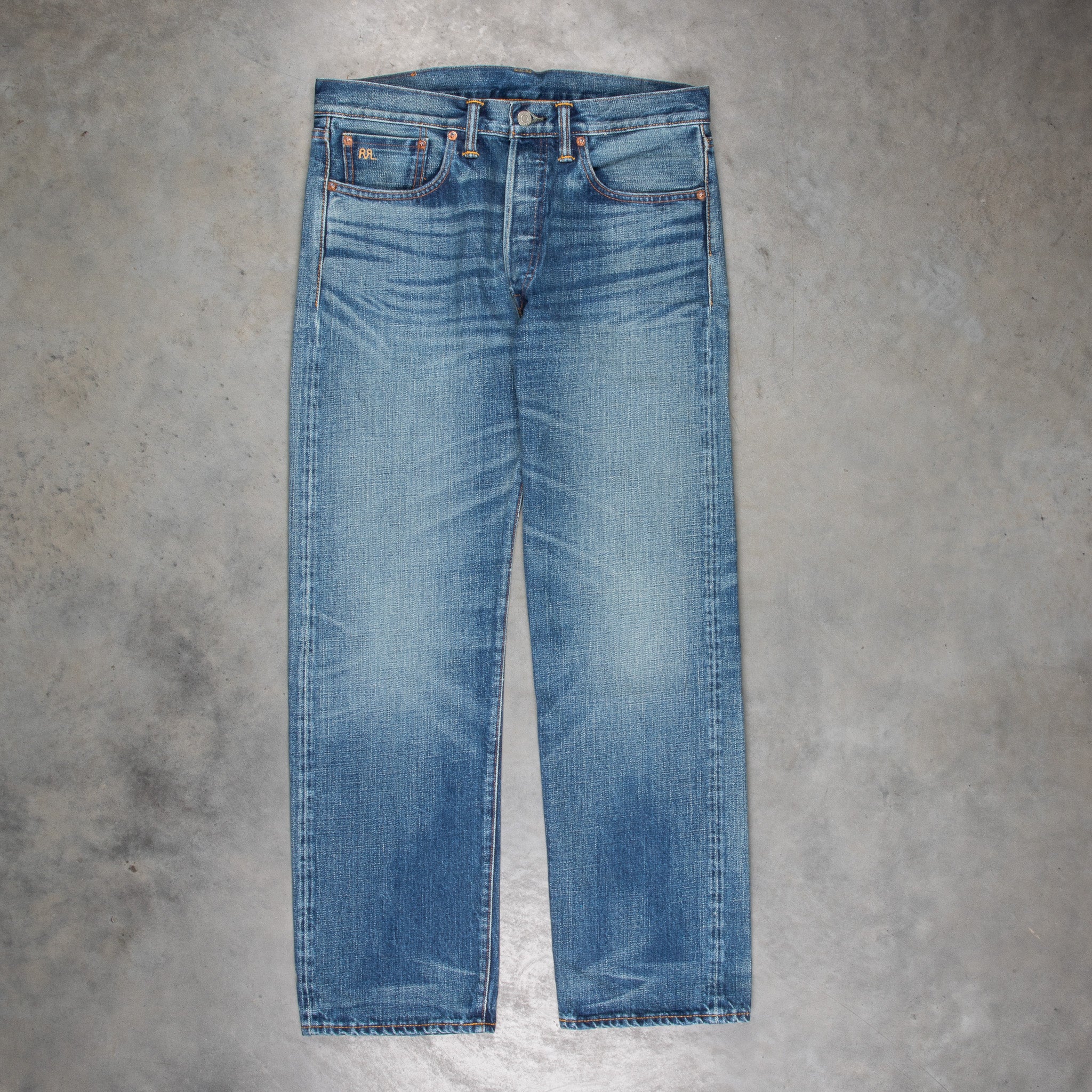 RRL Straight Fit Denim Hillsview Wash – Frans Boone Store
