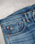 RRL Straight Fit Denim Hillsview Wash