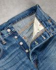 RRL Straight Fit Denim Hillsview Wash