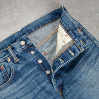 RRL Straight Fit Denim Hillsview Wash