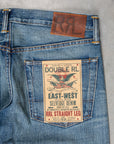 RRL Straight Fit Denim Hillsview Wash