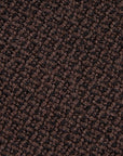 Finamore Anversa Tie Untipped Loose Weave Brown