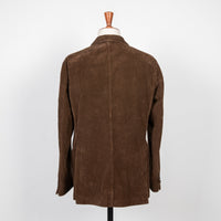 Massimo Alba Monster Double Breasted Blazer Noce