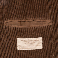 Massimo Alba Monster Double Breasted Blazer Noce