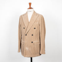 Massimo Alba Monster Double Breasted Blazer Naturale