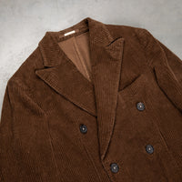 Massimo Alba Monster Double Breasted Blazer Noce