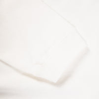 And Wander Heavy Cotton Pocket LS T-Shirt White