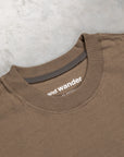 And Wander Heavy Cotton Pocket LS T-Shirt D. Beige