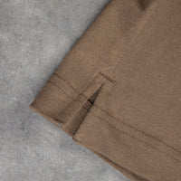 And Wander Heavy Cotton Pocket LS T-Shirt D. Beige
