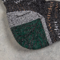 And Wander Wool Socks Charcoal