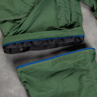 And Wander NY Taffeta 2-Way Pants D. Green