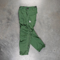 And Wander NY Taffeta 2-Way Pants D. Green