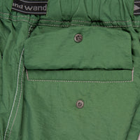 And Wander NY Taffeta 2-Way Pants D. Green