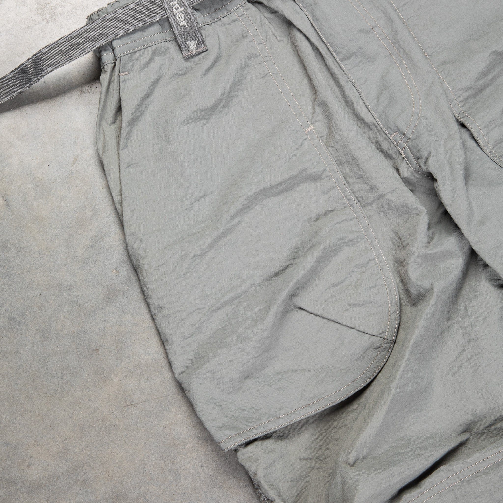 And Wander NY Taffeta 2-Way Pants Gray