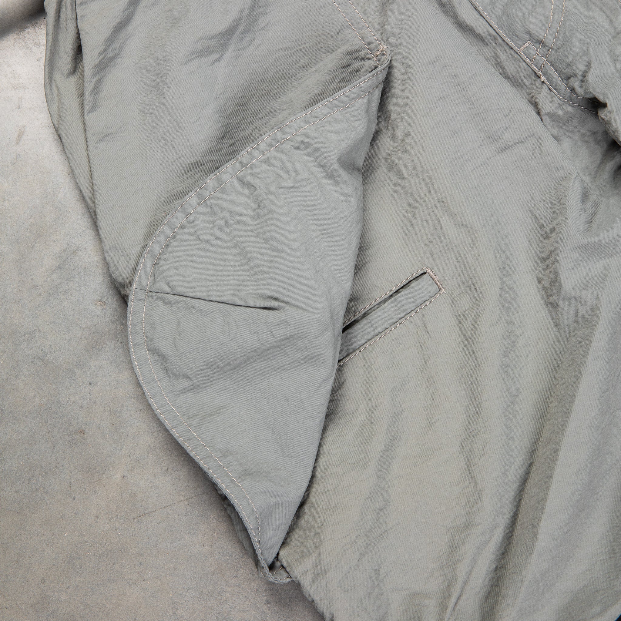 And Wander NY Taffeta 2-Way Pants Gray