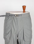 And Wander NY Taffeta 2-Way Pants Gray