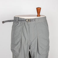 And Wander NY Taffeta 2-Way Pants Gray