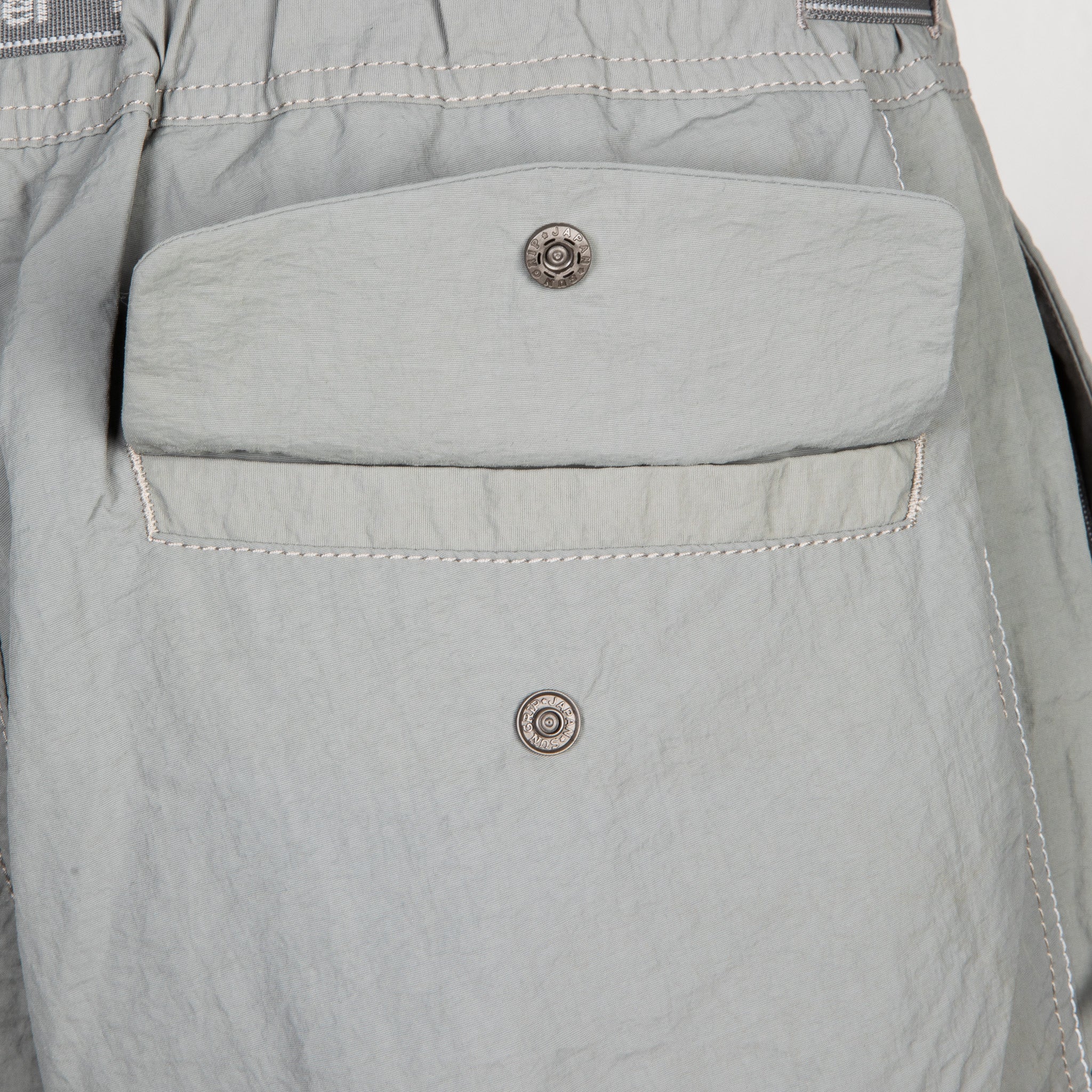 And Wander NY Taffeta 2-Way Pants Gray