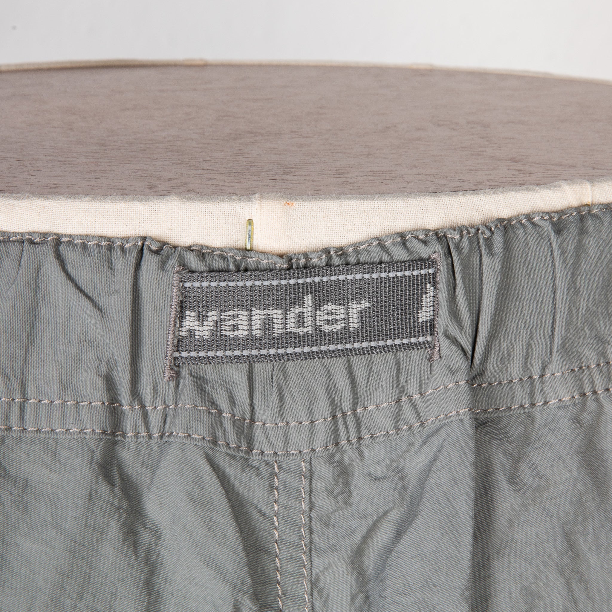 And Wander NY Taffeta 2-Way Pants Gray