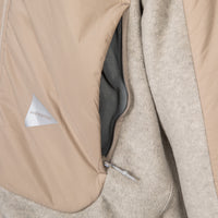 And Wander Top Fleece Jacket L.Beige