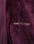 And Wander High Loft Fleece Jacket Purple