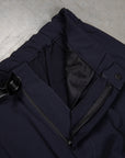 And Wander Light W Cloth Pants Navy