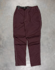 And Wander PE Climbing Pants Bordeaux